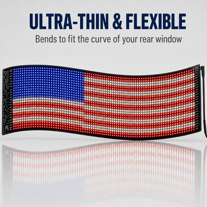 MAGA GLOW Rear Window LED Display