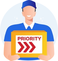 Priority shipping